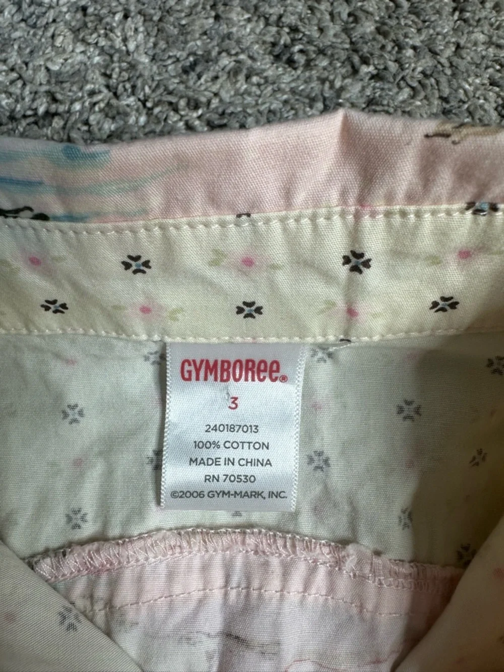 Gymboree Park City Luxe Western horse print button-down shirt 3 vintage 2006